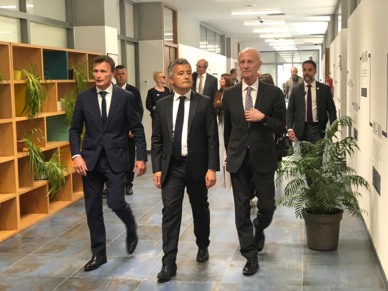 Vizitë pune e Ministrit të Drejtësisë së Francës në Shkollën e Magjistraturës
