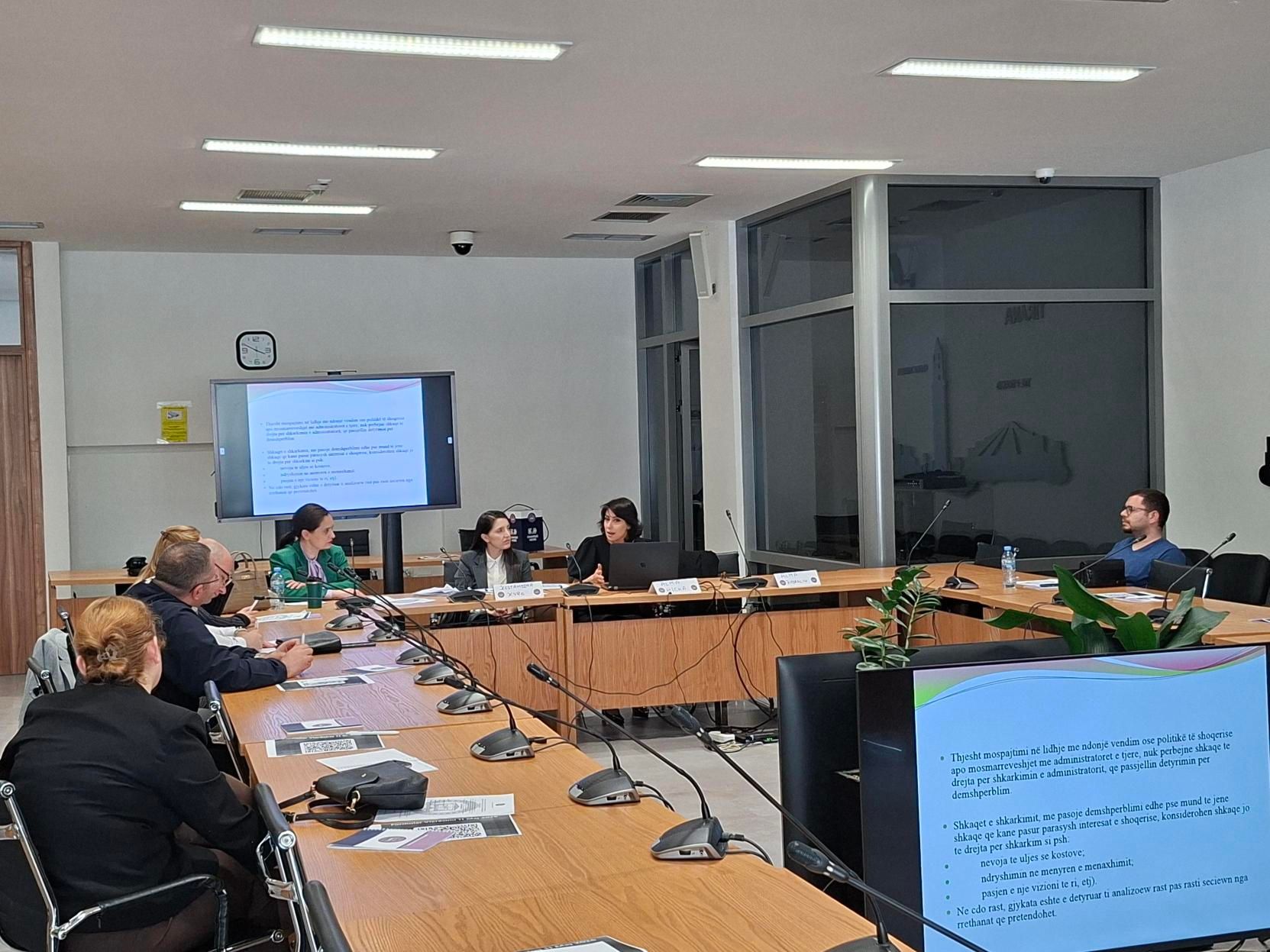 AKTIVITET TRAJNUES: “Padia për zgjidhjen e pasojave financiare në konfliktet gjyqësore midis administratorit dhe shoqërisë.” - 11 maj 2026